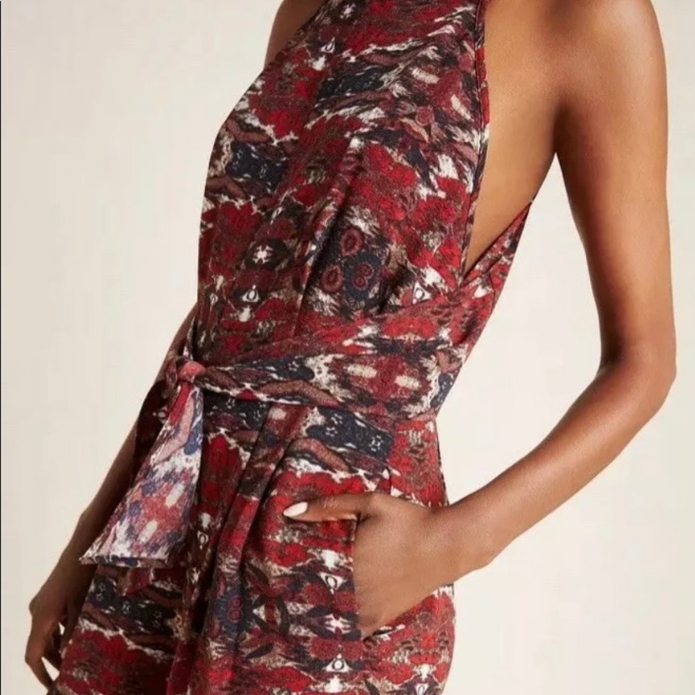 NWT $160 Greylin Anthropologie Jumpsuit Size L